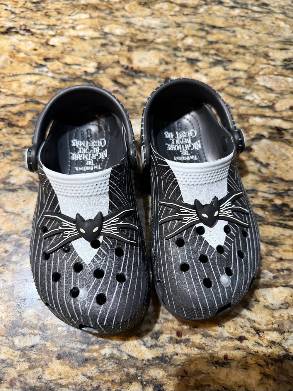 Nightmare Before Christmas Jack Crocs